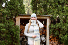 Load image into Gallery viewer, First Frost Toque and Scarf Set: KNIT PATTERN