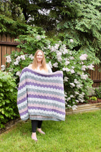 Load image into Gallery viewer, Lilac Blossom Blanket: CROCHET PATTERN