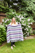 Load image into Gallery viewer, Lilac Blossom Blanket: CROCHET PATTERN