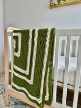 Load image into Gallery viewer, Little Pines Baby Blanket: CROCHET PATTERN