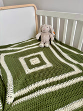 Load image into Gallery viewer, Little Pines Baby Blanket: CROCHET PATTERN