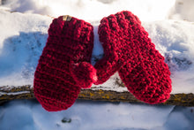 Load image into Gallery viewer, Cranberry Alma Mittens
