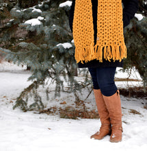 Load image into Gallery viewer, Mustard Anneliese Scarf
