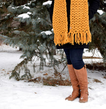 Load image into Gallery viewer, Mustard Anneliese Scarf