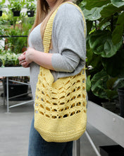 Load image into Gallery viewer, Lemon Drop Market Bag: CROCHET PATTERN