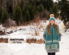 Load image into Gallery viewer, Kingswood Scarf: KNIT PATTERN