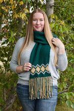 Load image into Gallery viewer, Golden Bear Scarf: Knit Pattern
