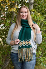 Load image into Gallery viewer, Golden Bear Scarf: Knit Pattern