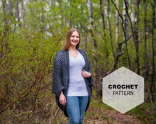 Load image into Gallery viewer, Lacombe Park Shrug: Crochet PATTERN