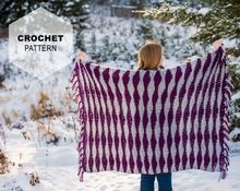 Load image into Gallery viewer, Cadence Blanket: Crochet PATTERN