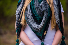 Load image into Gallery viewer, LIMITED EDITION: Teal Tea House Wrap