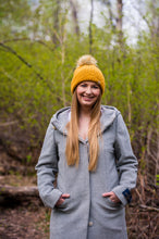 Load image into Gallery viewer, Mustard Yellow Double Brim Toque
