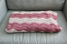 Load image into Gallery viewer, Rosebud Blanket CROCHET PATTERN