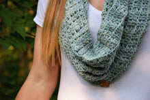 Load image into Gallery viewer, Succulent Infinity Scarf Crochet PATTERN