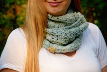 Load image into Gallery viewer, Succulent Infinity Scarf Crochet PATTERN