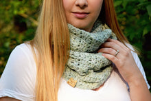 Load image into Gallery viewer, Succulent Infinity Scarf Crochet PATTERN