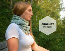 Load image into Gallery viewer, Succulent Infinity Scarf Crochet PATTERN