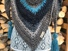 Load image into Gallery viewer, Light Blue Tea House Wrap