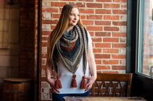 Load image into Gallery viewer, Burnt Orange Tea House Wrap