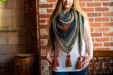 Load image into Gallery viewer, Burnt Orange Tea House Wrap