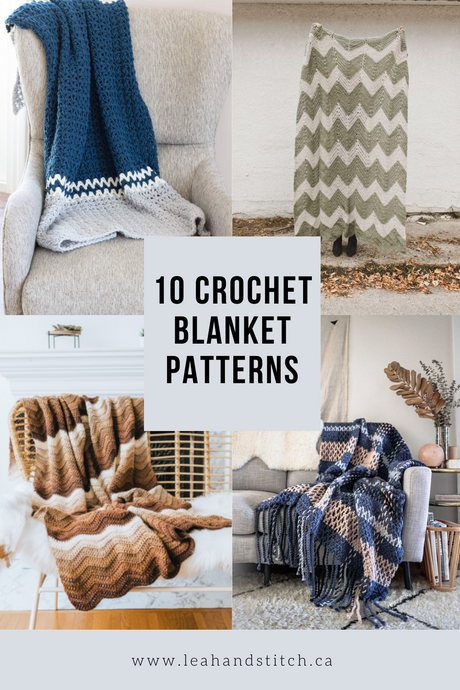 10 Crochet Blanket Patterns