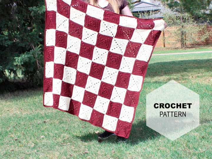 Picnic Blanket: Crochet PATTERN