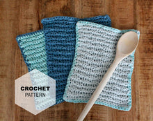 Load image into Gallery viewer, Everyday Dishcloth: Crochet PATTERN
