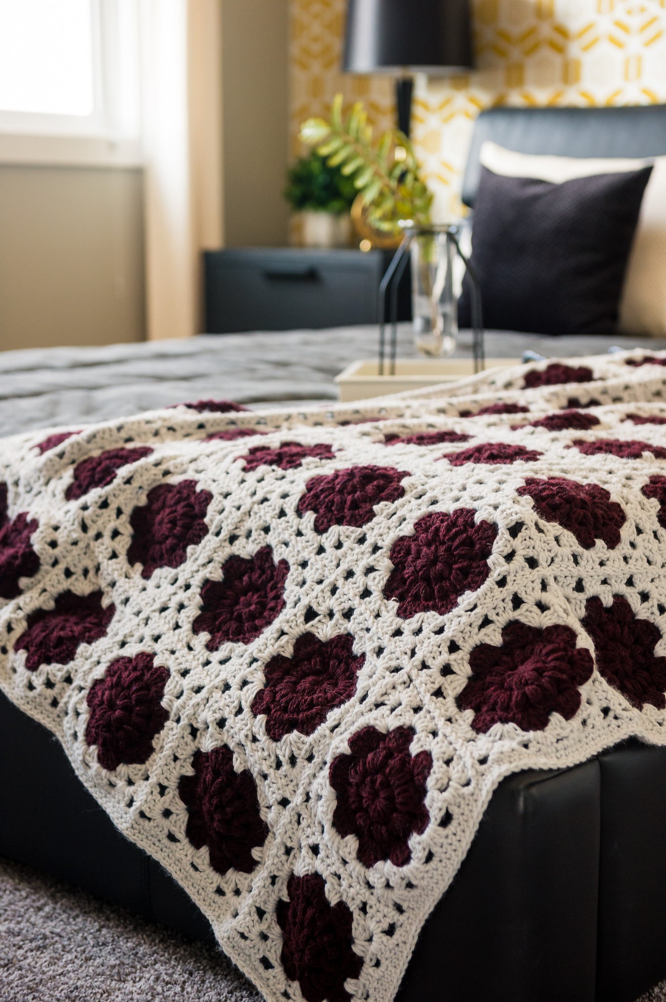 Ruby Blanket: Crochet PATTERN – Leah & Stitch